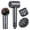 Gray, variant on Hair Dryer, 160,000 RPM Professional-Grade Upgraded Ion Hair Dryer with Temperature Control and Low-Noise Function, Suitable for All Hair Types, Fast Drying, Includes Diffuser and Ambient LED Lights
