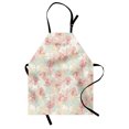 thumbnail image 1 of Floral Apron Vintage Orchid Arrangement Soft Colored Abstract Image Blossoming Nature Pattern, Unisex Kitchen Bib Apron with Adjustable Neck for Cooking Baking Gardening, Multicolor, by Ambesonne, 1 of 3