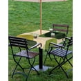 thumbnail image 4 of Hokiten Outdoor Tablecloths with Umbrella Hole & Zipper, Green Geometric 60x60 Inch Square Tablecloths, Abstract Middle Century Artwork Waterproof Table Cloth, Patio/Pool/Picnic Table Covers, 4 of 7
