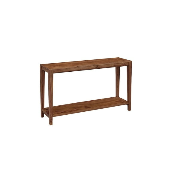 Porter Designs Fall River Solid Sheesham Wood Console Table - Brown