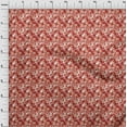 thumbnail image 4 of oneOone Velvet Red Fabric Abstracts Dress Material Fabric Print Fabric By The Yard 58 Inch Wide, 4 of 5