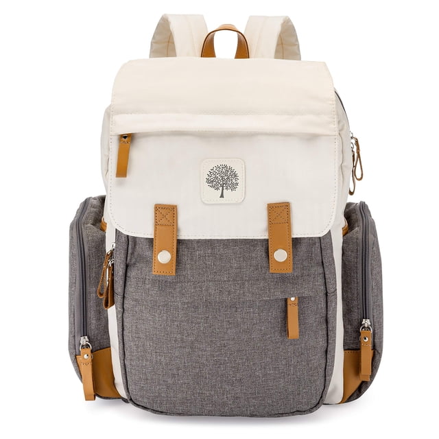 Mochila para pañales Parker Baby Large con bolsillos aislantes