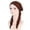 Coffee, variant on HNMKIU Stylish Slouchy Turban Cap for Women Soft Casual Solid Headwear Comfortable Head Cover Hat Coffee,One Size