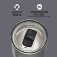 thumbnail image 4 of Thermos Icon Series Stainless Steel Tumbler with Slide Lock - 24 Ounce, Granite, 4 of 7