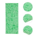 thumbnail image 3 of Unique Bargains 1 Pc Honeycombs Rectangular Bath Sponge Body Scrubber Cyan, 3 of 6