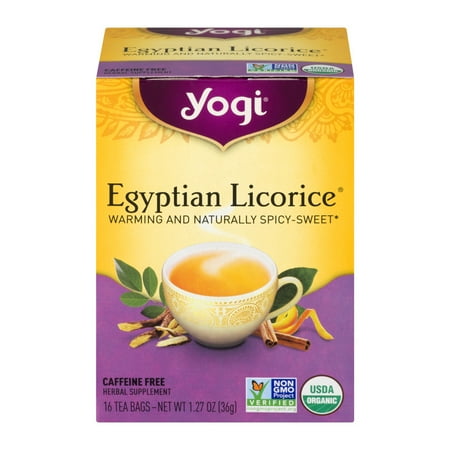 Yogi Egyptian Licorice Tea - 16 CT