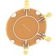 thumbnail image 1 of Módulo Divisor De Potencia, Módulo Divisor De Potencia A Prueba De Herrumbre Fácil De Instalar Para Uso General Para Componentes Electrónicos Para Fábrica Para Uso Profesional ANGGREK Coupler Module, 1 of 8