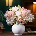 thumbnail image 5 of Artificial Flower Bouquets, Fake Floral Arrangements, Home Decoration Stems, for Vase Centerpieces or Wedding Displays, Realistic Look, 11.87 Inch Head Size, 5 of 9