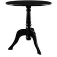 thumbnail image 4 of Linon Kennan Acrylic Round End Table, Black, 4 of 7