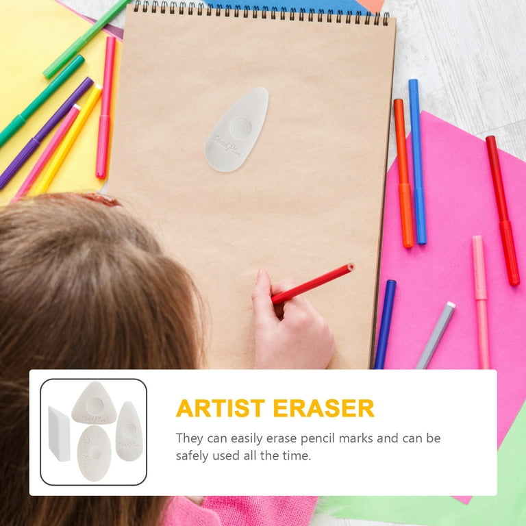 Eraser Erasers White Erasers Sketchingpaintingeraser Drawing Artist Vinyl  Kneaded Drafting 