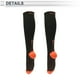 thumbnail image 4 of Calcetines de ciclismo Unique Bargains absorbentes de sudor, anti-olor, anti-fricción, naranja y negro tamaño L, 4 of 6