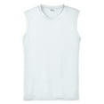 thumbnail image 5 of Yellow Rooster Men's Sleeveless PosiCharge Competitor T-Shirts White 2XL, 5 of 6