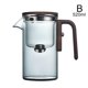 thumbnail image 4 of Glass Teapot with Wood Handle Intelligent Separation Design, Heat Resistant, for Tea and Coffee, 4 of 7