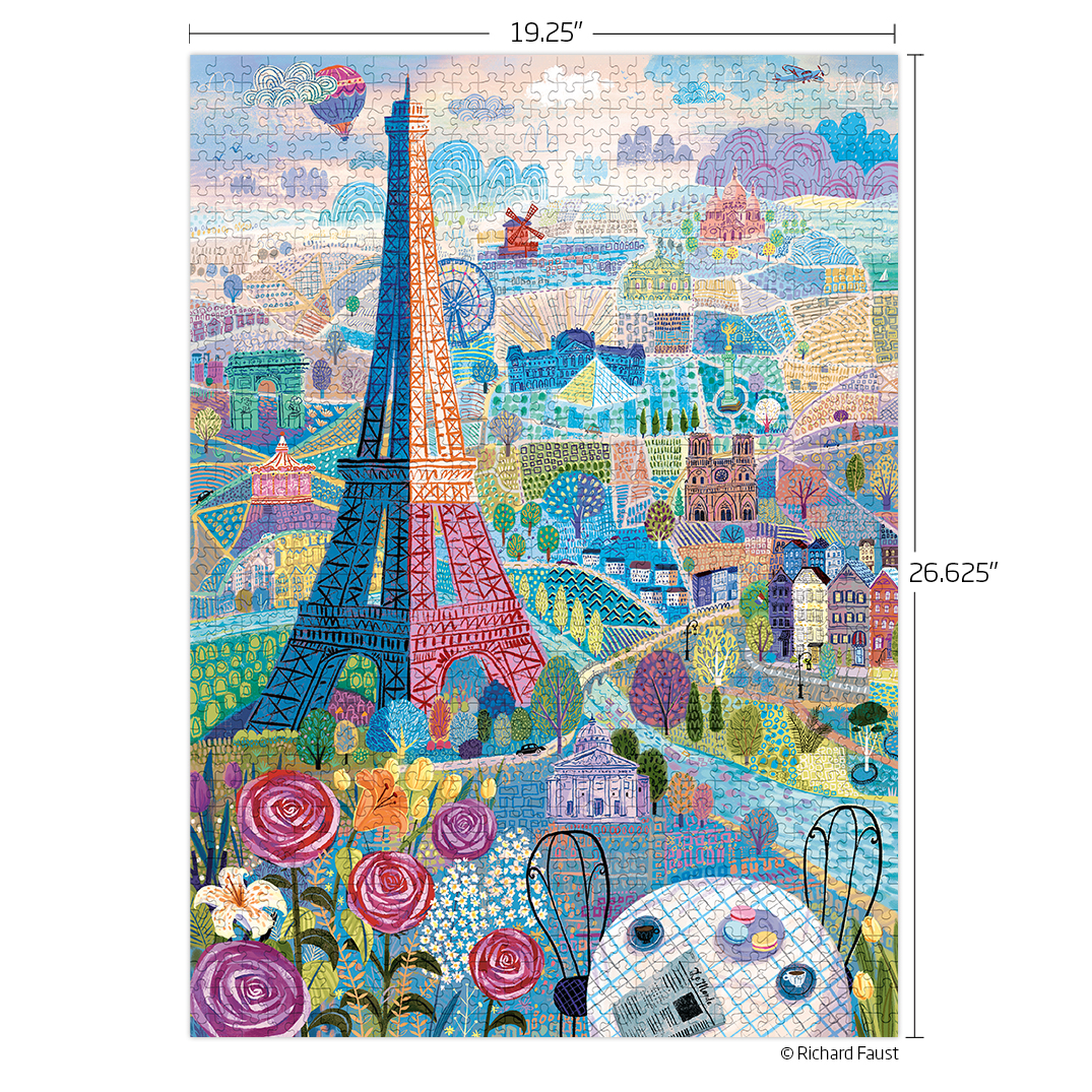 Paris | 1000 Piece Jigsaw Puzzle