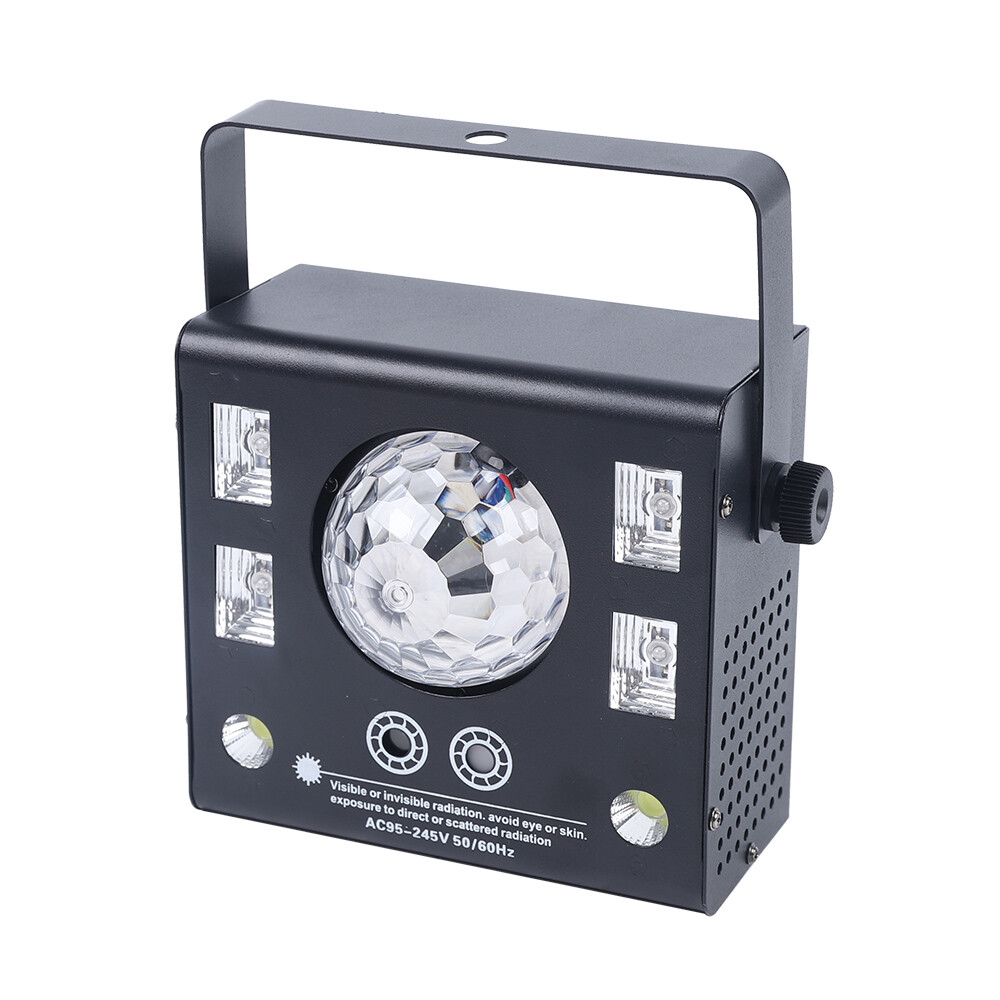 1 PCS Black  DJ Light, Stage Light, Multi-effect Party Light for weddings, birthday parties, banquets, bars, concerts, dance halls, KTV, concerts, and other entertainment venues