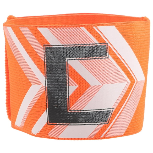 WHAMVOX Brassard de Football Orange Robuste Anti-Usure Polyester pour Sports d'Équipe