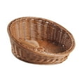 thumbnail image 2 of deevoka Imitation Rattan Basket Decor Bread Basket for Living Room Table Dining Room S S, 2 of 9