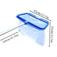 thumbnail image 3 of NAOJIE 41" Pool Skimmer Net,Heavy Duty Swimming Leaf Rake Cleaning Tool with Deep Fine Nylon Mesh Net Bag - Fast Cleaning,Easy Scoop Edge,Debris Pickup Removal, 3 of 6