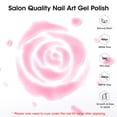 thumbnail image 4 of Gellen 24Pcs Gel Nail Polish Set, 20Colors Elegant Jelly Gel Polish with Base Coat & Glossy Matte Cateye Top Coat, HEMA TMPTA TPO 3-Free Red Pink Green White UV Cured Soak off Nail Kit for Women, 4 of 9