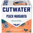 thumbnail image 3 of Cutwater Peach Margarita 4 pack 12 fl oz Aluminum Cans, 10% ABV, 3 of 8