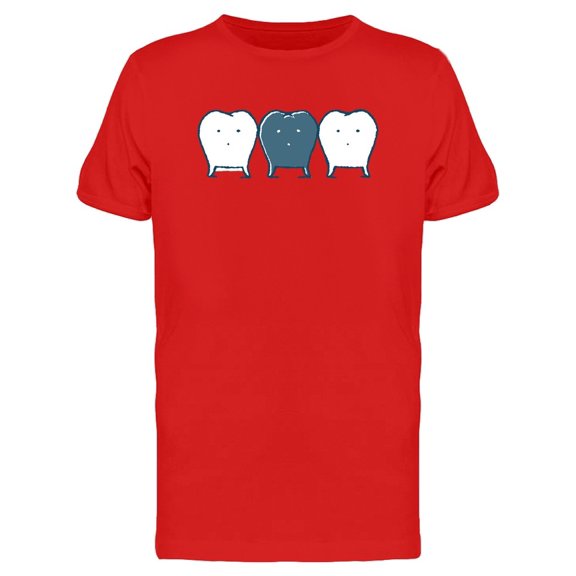 Healthy Teeth And Cavity Tee Men's -Image by Shutterstock