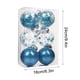 thumbnail image 3 of Xihbxyly 6 Bolas Navideñas Irrompibles Multicolor, Fáciles de Colgar, Material Ecológico, Decoración Navideña, para Interior y Exterior, 60 Mm, En Caja., 3 of 3