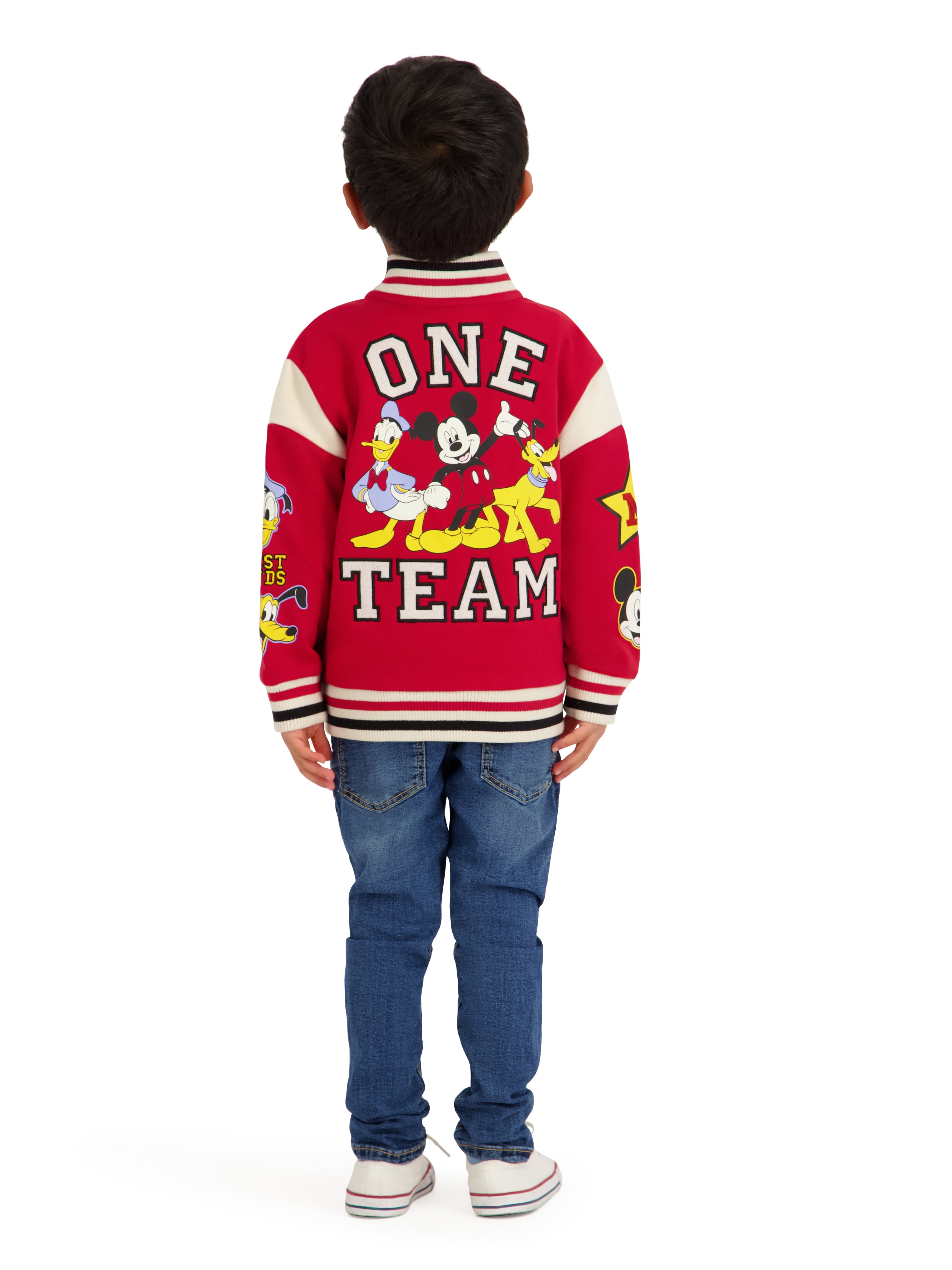Mickey & Friends Toddler Boy Bomber Jacket, Sizes 12M-5T