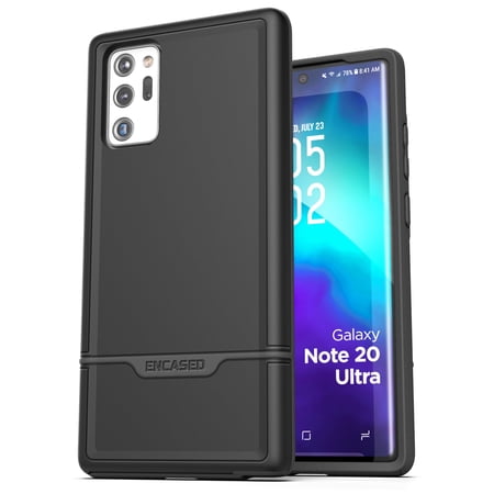Heavy Duty Galaxy Note 20 Ultra Case (2020 Rebel Armor) Military Grade Full Body Rugged Protective Cover (Samsung Note 20 Ultra) Black