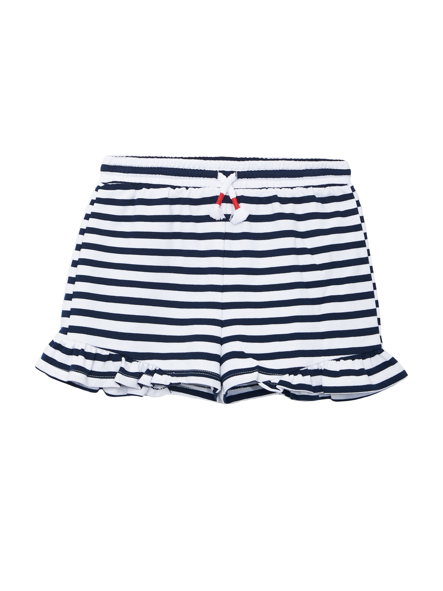 Way to Celebrate Girls Patriotic Americana Cinched Tank and Flutter Short Set, 2-Piece, Sizes 4-18