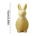 thumbnail image 3 of 5Pcs Easter Bunny Figurines, CQCYD Easter Decorations, Easter Bunny Figurine Desktop Home Decor Foam Rabbit Statue Spring Holiday Tabletop Decorations ForKidsAdults Party Gift, 3 of 6