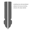 thumbnail image 3 of <p>Extruder Nozzles For Cr K1 3d Printer Extruder Nozzles 3d Printer Nozzles For Cr K1 For Cr K1 Extruder Nozzles 4Pcs Extruder Nozzles For CR K1 Hardened Steel Smoothing Durable, 3 of 7