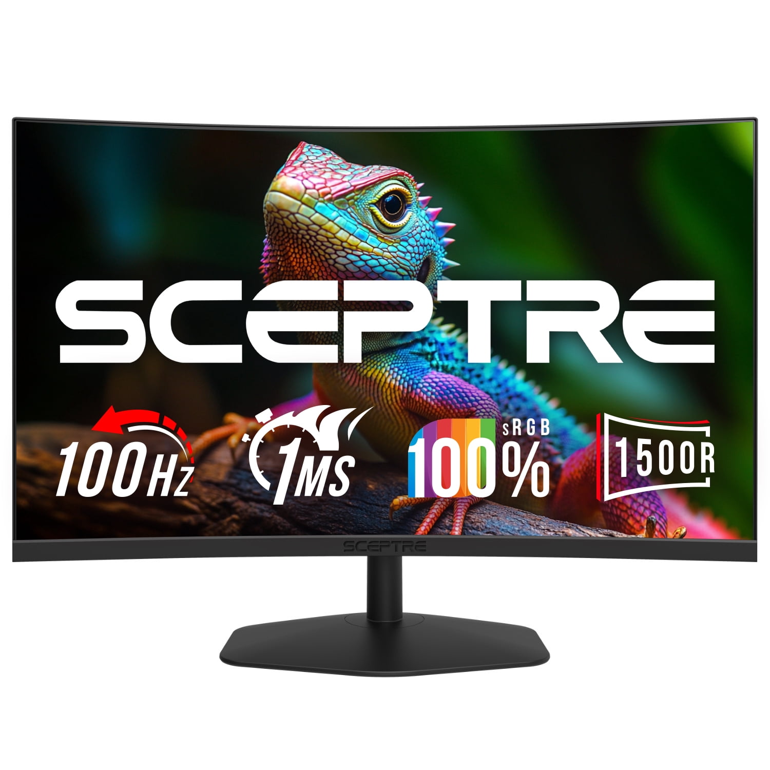 Sceptre New 24-inch Curved Gaming Monitor 100Hz 1500R HDMI DP Build-in  Speakers 2026