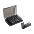 thumbnail image 5 of Joernso Weekly Pill Organizer Storage Box Food Grade BPA Free Large Capacity Multiple Compartments Dustproof Portable Travel Pill Box, 5 of 8