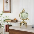 thumbnail image 4 of Gymax 5'' Geographic Rotating World Globe w/ Triangle Metal Stand Meridian Educational, 4 of 9