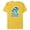 Yellow, variant on Disney Lilo & Stitch Mele Kalikimaka Holiday - Short Sleeve Blended T-Shirt for Adults - Customized-Yellow