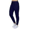 thumbnail image 2 of 3-Pack Women's Fleece Loose-Fit Jogger Sweatpants (S-2XL), 2 of 11
