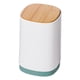 thumbnail image 2 of Caja de almacenamiento de palillos de dientes tipo empuje, utensilios de cocina, palillo portátil de 4 compartimentos Verde, 2 of 9