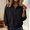 Black, variant on NTACZA Green Sweaters for Women Quarter Zip Dressy Zip Mock Neck Sweaters Knitted Pullover Polos Womens Winter Jumpers L