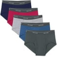 thumbnail image 2 of Fruit of the Loom Big Men's 3 Fashion Mid-Rise Brief (3X), 2 of 3