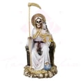 thumbnail image 1 of Santa Muerte Blanca Tarot Felix 30 Cm Curada + libro, 1 of 10