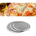 thumbnail image 4 of Aluminium Pizza Screen Pizza Pan Net Pizza Baking Tin Crispy Pizza Baking Net (40.6cm), 4 of 5
