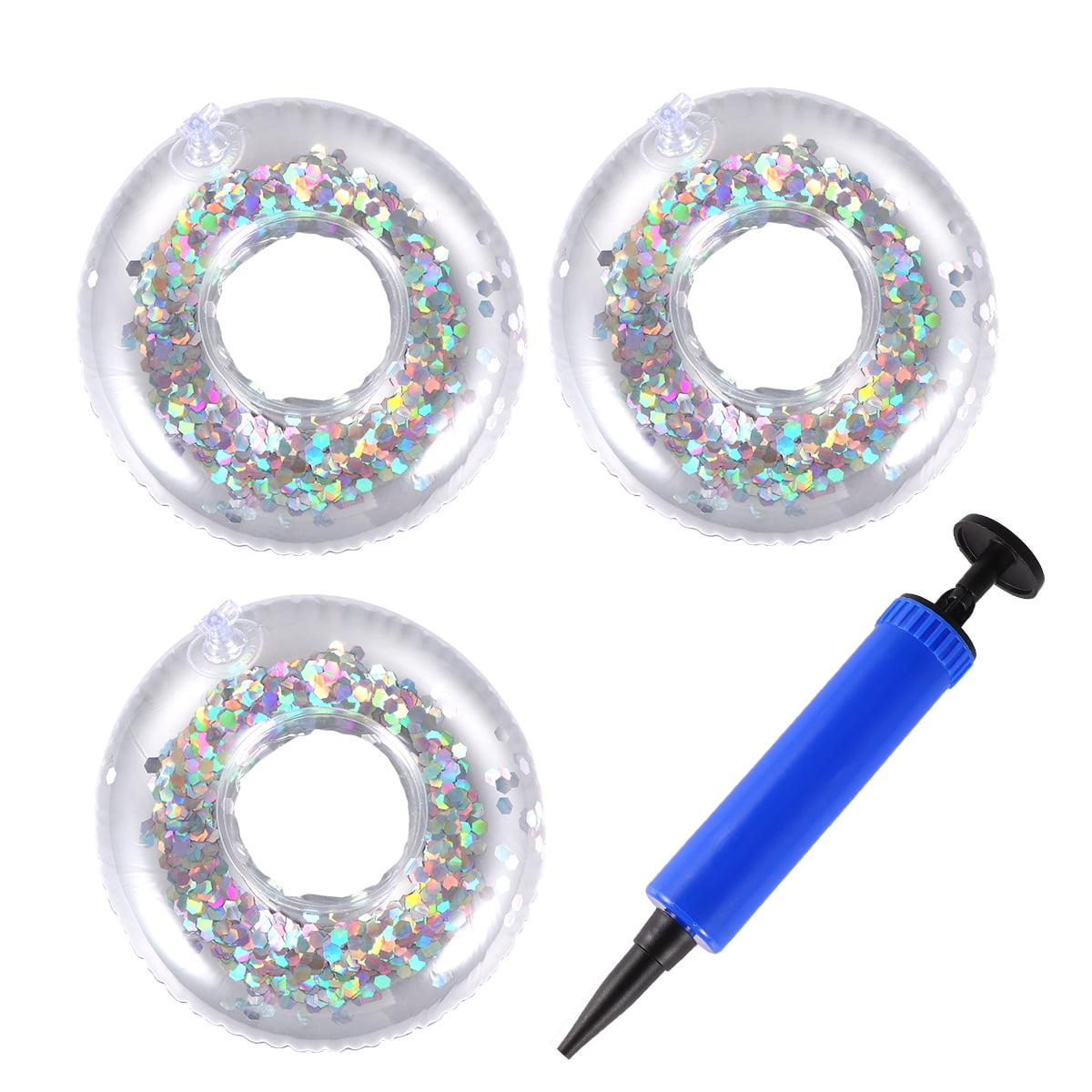 Holder Inflatable Cup Hot Tub Floating Coasters Pool Paillette Pvc Bouncy Castle Accessories