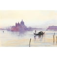 thumbnail image 3 of Edward Lear 14x11 Black Modern Framed Museum Art Print Titled - Santa Maria Della Salute from Across the Basce, Venice, 3 of 5