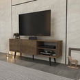 thumbnail image 6 of Ronas Solid Wood Legs TV Stand - Walnut, 6 of 8