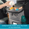 thumbnail image 4 of (2 pack) High Road Car Seat Back Organizer with Trash Bag, Tissue Holder and Side Pockets, 4 of 8