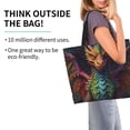 thumbnail image 2 of Easygdp Whimsical Dragon Color Cool Bolsas Tote para Mujer, Bolsos de Hombro para Viaje, Bolsos de Mano de Gran Capacidad para Compras y Trabajo, 2 of 8