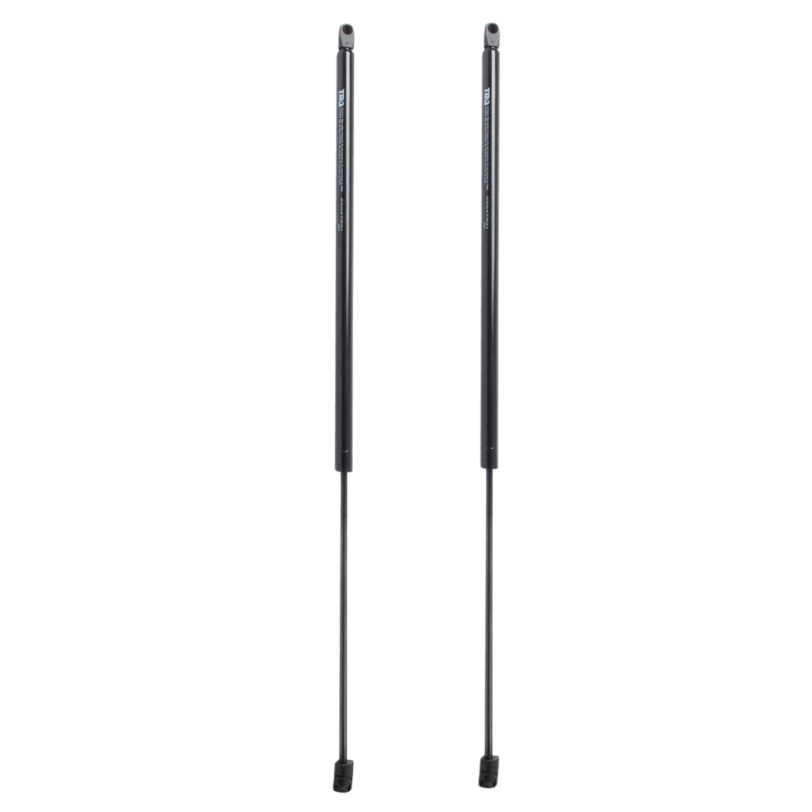 TRQ Driver & Passenger Side Hood Lift Support Shock Strut Set Fits 2016-2018 Lincoln MKX 2019-2021 Nautilus