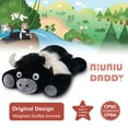thumbnail image 6 of Niuniu Daddy Weighted Highland Cow Stuffed Animals- 20" Giant Weighted Plush Pillow , 3.3-Pound Large Plushie Body Pillow with Soft Faux Fur, Gift for Kids & Adults, Holiday Gifts, 6 of 17