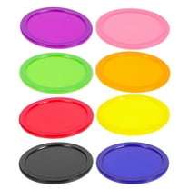 HOOWIFFY Air Hockey Pucks For Tournaments Plastic Multi 8Pcs