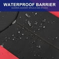 thumbnail image 3 of Neoprene Car Seat Cover 2 Front Seats, Waterproof Seat Covers for Cars, Universal Fit for Most Car Interior Covers-Sedan Truck SUV(Black/Red), 3 of 15
